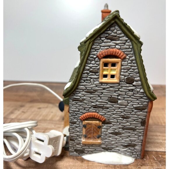 Vintage Department 56 Dickens Village White Horse Bakery Ceramic Building - Picture 4 of 8